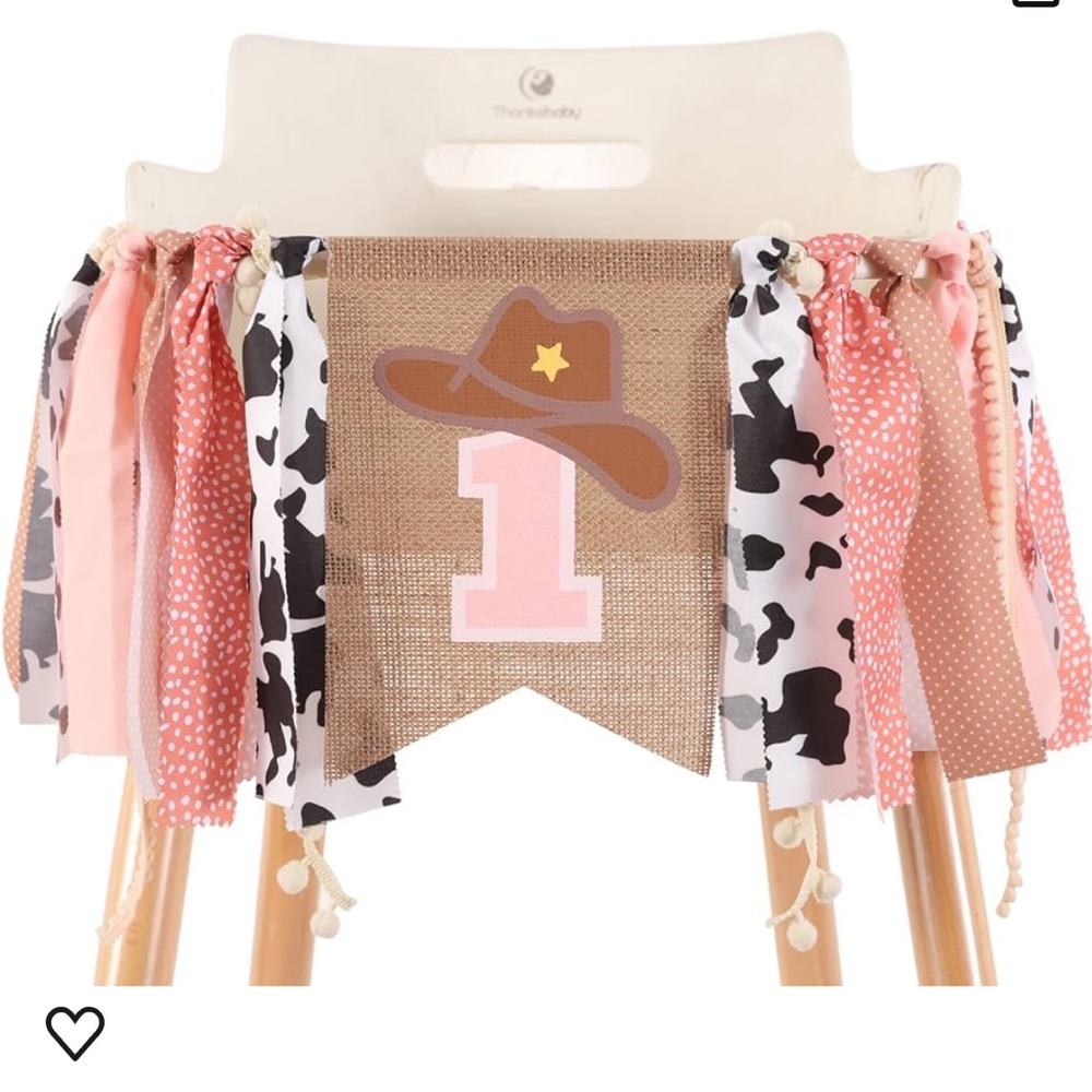 NEW Rodeo First Birthday Decor
